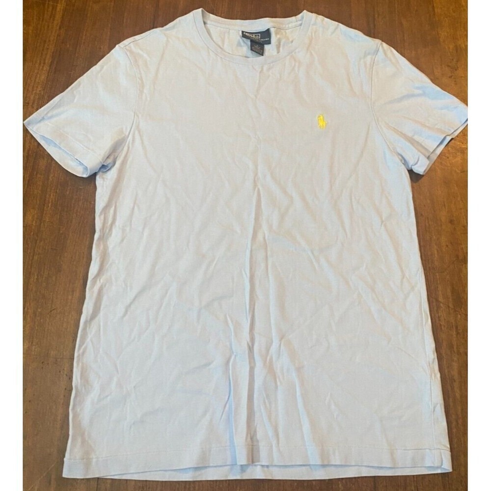 Polo Ralph Lauren Mens Light Blue Short Sleeve T-Shirt Size small